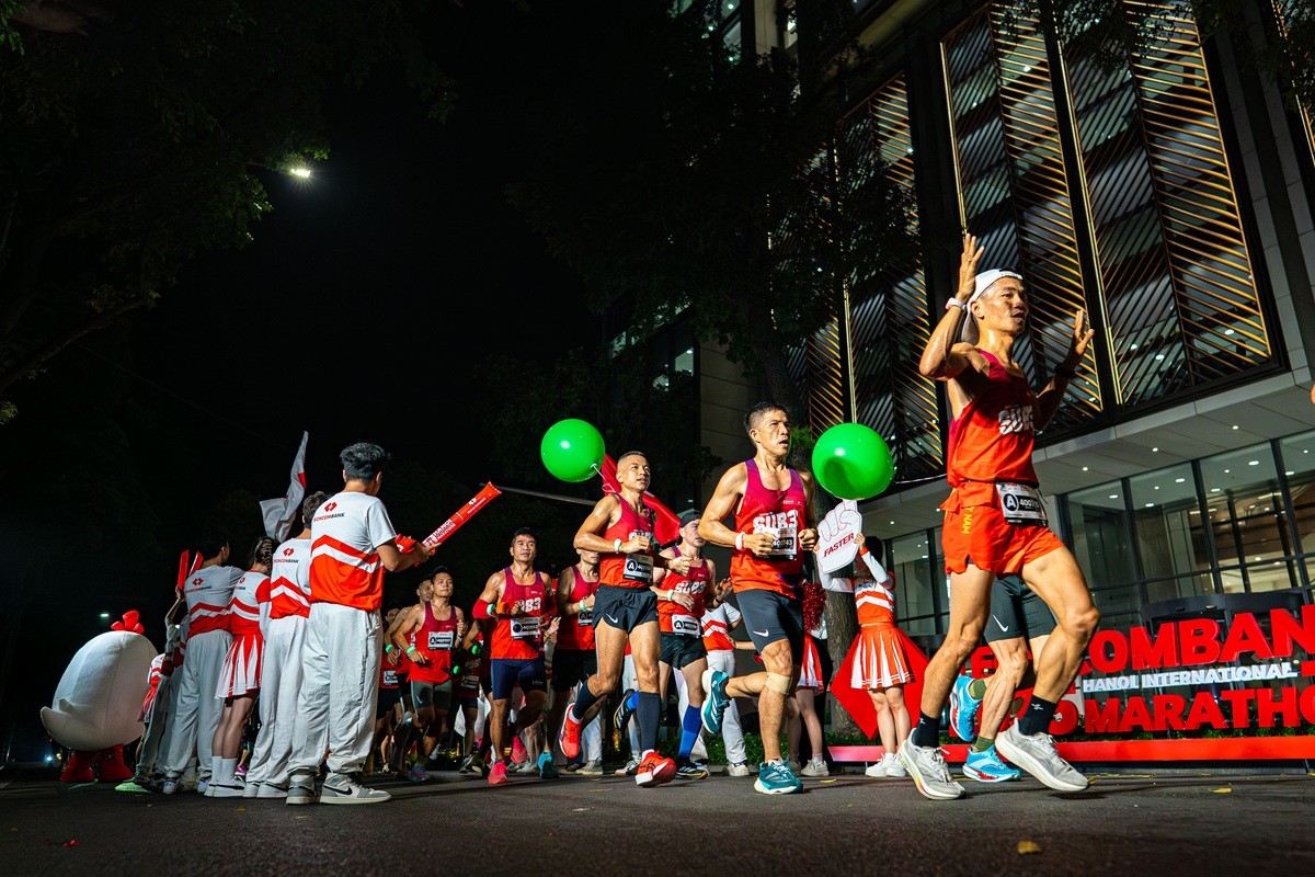 Marathon Hà Nội Techcombank mùa 5: Chuẩn quốc tế từ từng bước chạy
