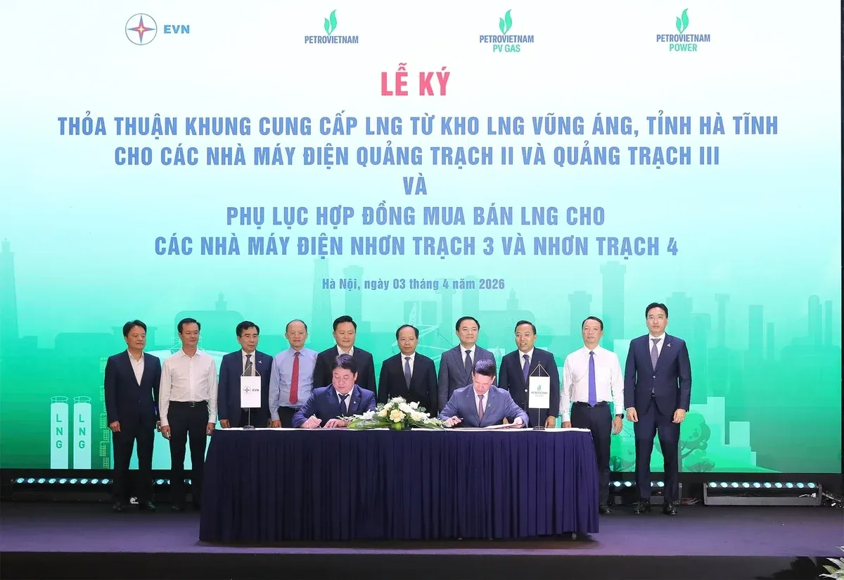 Điện khí LNG tăng tốc: Vai trò chiến lược của PV GAS trong bảo đảm an ninh năng lượng