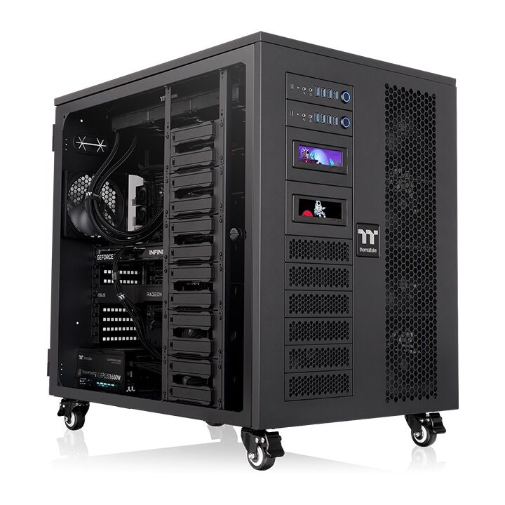 Review Thermaltake AX1000 & AX200: Hai hệ thống PC trong một vỏ case