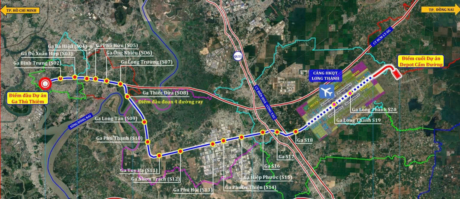 TP.HCM đẩy nhanh Metro Thủ Thiêm Long Thành: cuộc chạy đua pháp lý và vốn