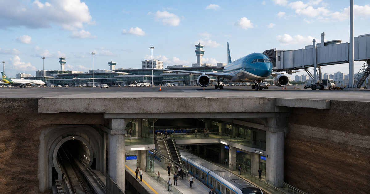 Metro ngầm xuyên sân bay: Bước nhảy để TPHCM trở thành đầu mối giao thông khu vực