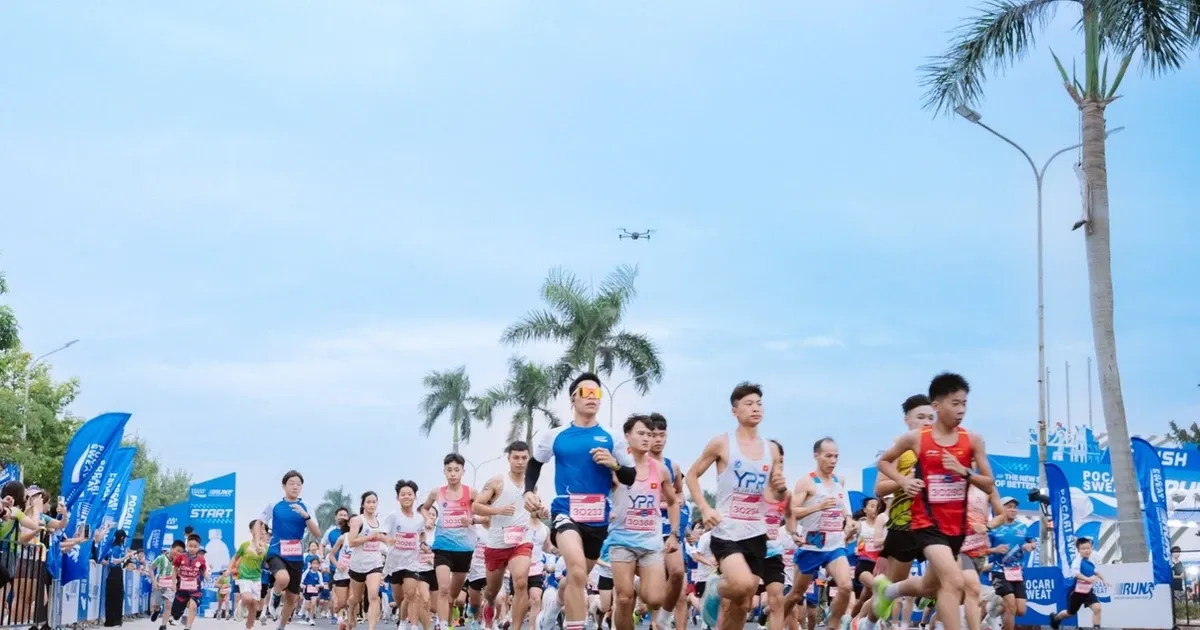 Pocari Sweat Run Hà Nội: 5.000 runner và một buổi bình minh khó quên