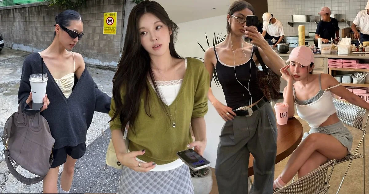 Áo hai dây mùa Thu: từ cơ bản đến phối lớp táo bạo