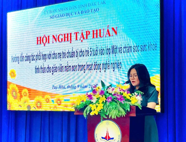 Hơn 700 giáo viên được tập huấn hỗ trợ tâm lý học sinh: Từ phát hiện sớm đến can thiệp hiệu quả