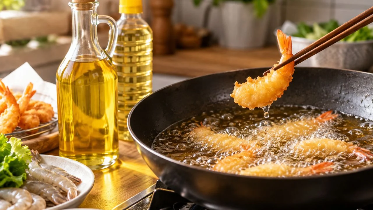 6 sai lầm khi chiên rán làm dầu oxy hóa và cách phòng tránh