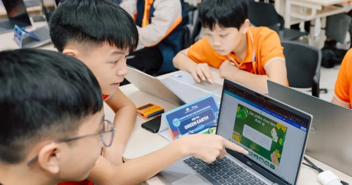 Học sinh Hà Nội học AI từ lớp 1: bước ngoặt giáo dục số
