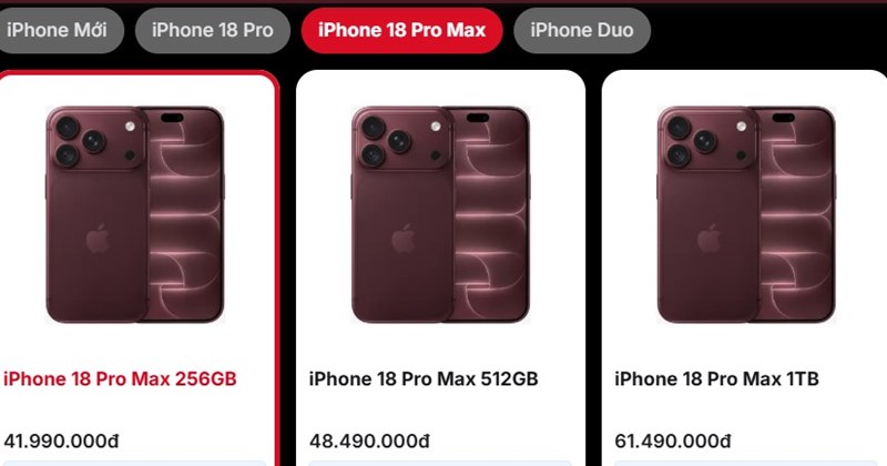 iPhone 18 Pro tại Việt Nam đắt hơn Mỹ 8 triệu đồng: Có đáng mua?