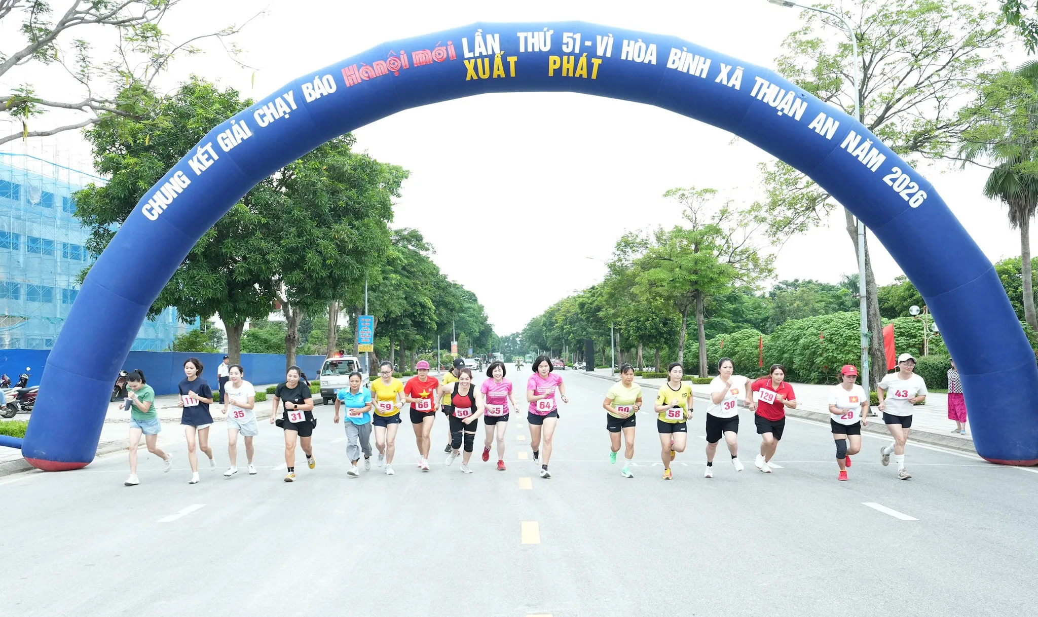 Giải chạy cấp xã: Thể thao cộng đồng nuôi dưỡng tinh thần đoàn kết