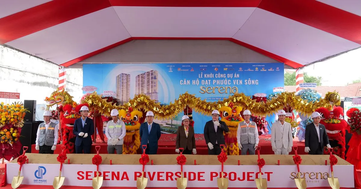 Serena Riverside khởi công: bước đi táo bạo trên trục ven sông Sài Gòn