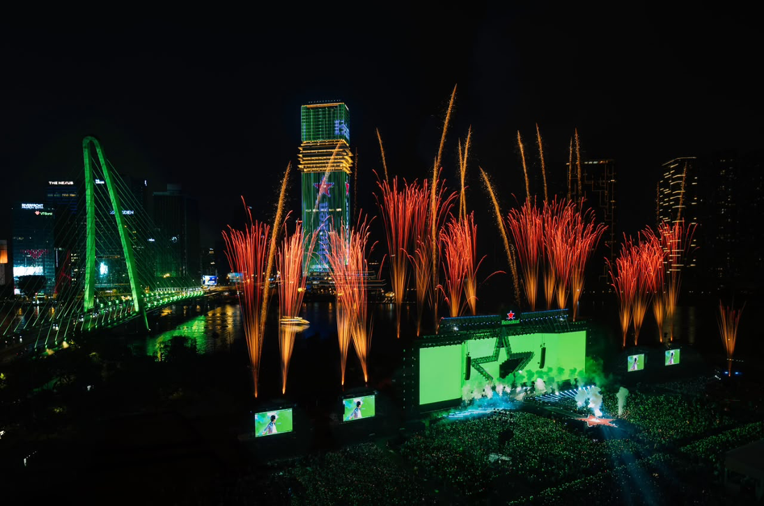 The World Of Heineken khuấy động Sài Gòn cùng dàn sao Vpop