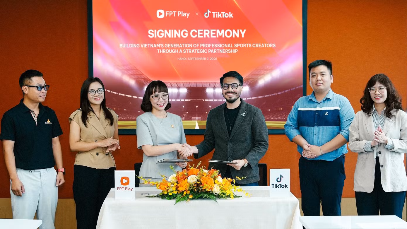 FPT Play – TikTok: cú bắt tay nâng tầm creator thể thao