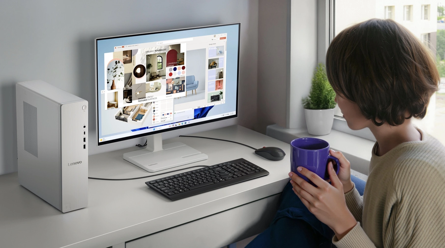 Lenovo IdeaCentre Mini Gen 10: mini PC AI cho văn phòng gọn nhẹ