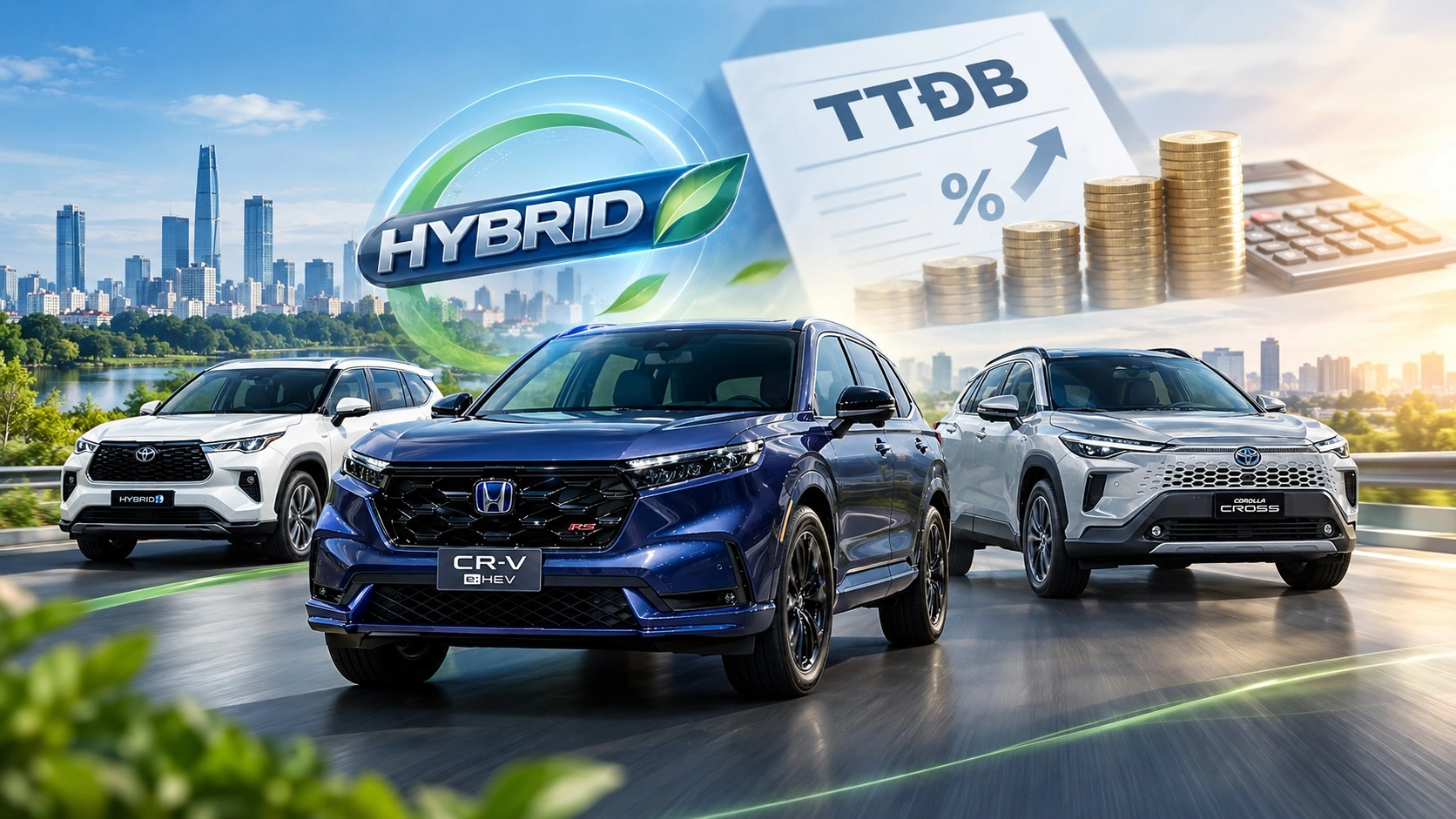 Doanh số xe hybrid lao dốc: thương hiệu nào vẫn đứng vững?