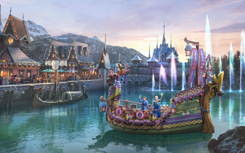 World of Frozen Disneyland: Hành trình Giáng Sinh mới ở Paris