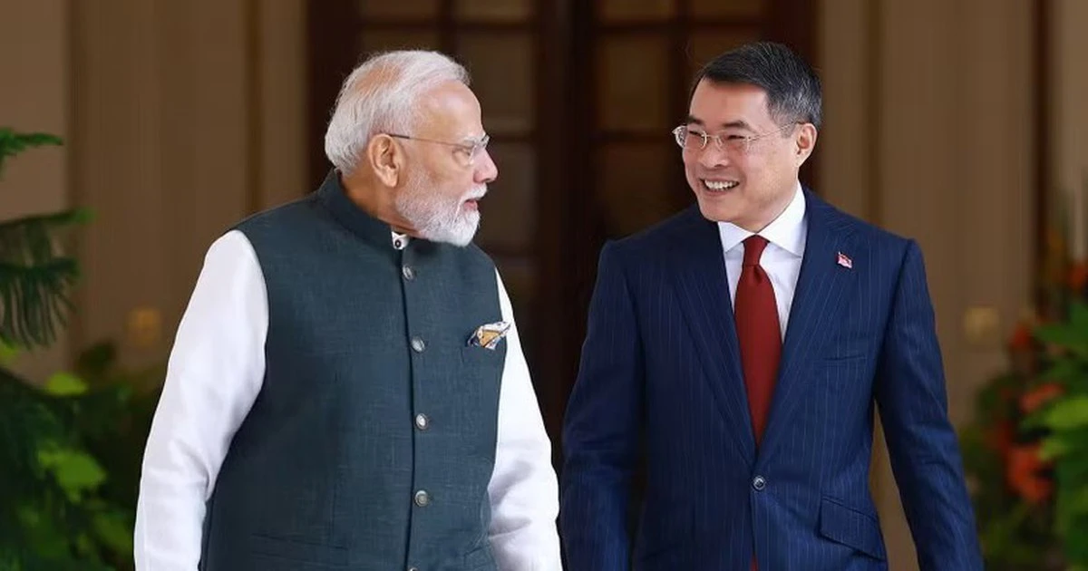 Thủ tướng Lê Minh Hưng và Modi bàn nâng tầm Đối tác chiến lược toàn diện