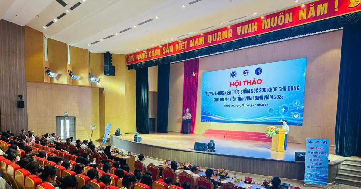 Hội thảo Ninh Bình: Khi kiến thức sức khỏe thanh niên biến thành hành động sống khỏe