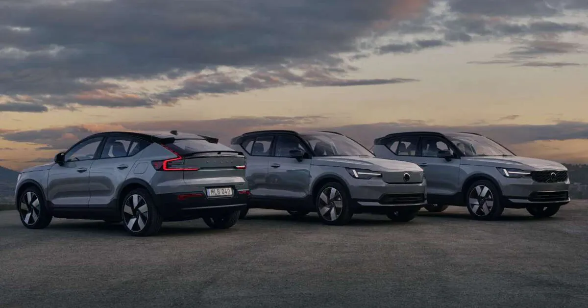 Volvo EX40 và EC40 nâng cấp công nghệ với màn hình mới, Google Gemini và ADAS