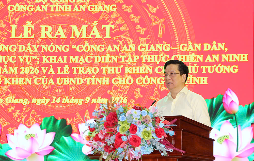 Ứng dụng đường dây nóng Công an An Giang: lớp khiên số bảo vệ người dân