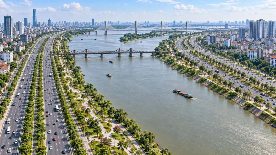 Hai đại lộ sông Hồng 10 làn xe: bước ngoặt quy hoạch giao thông Hà Nội