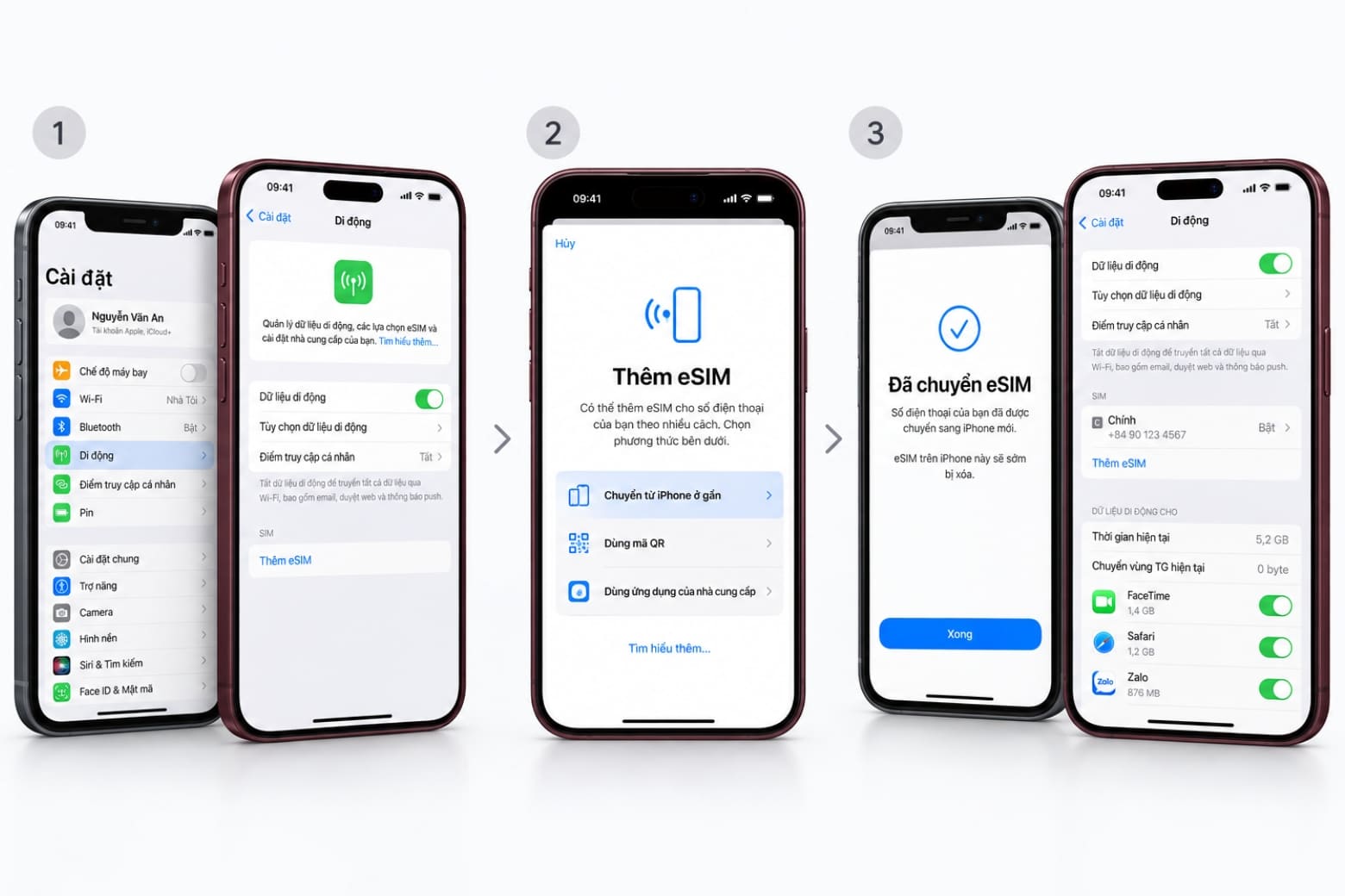 Hướng dẫn cài đặt eSIM trên iPhone với 3 cách nhanh nhất