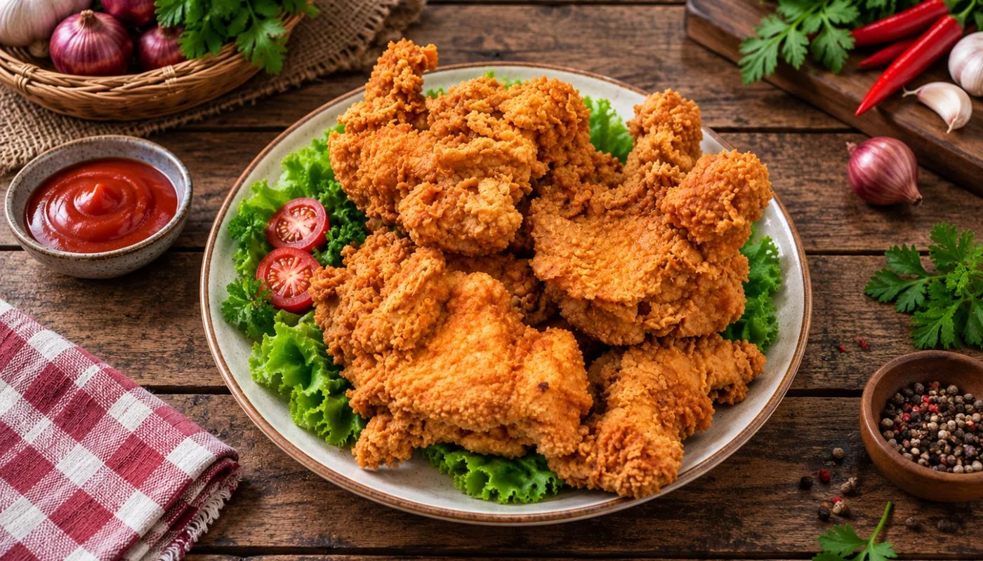 Ayam Goreng Rangup Sempurna di Rumah: Perapan & Tepung