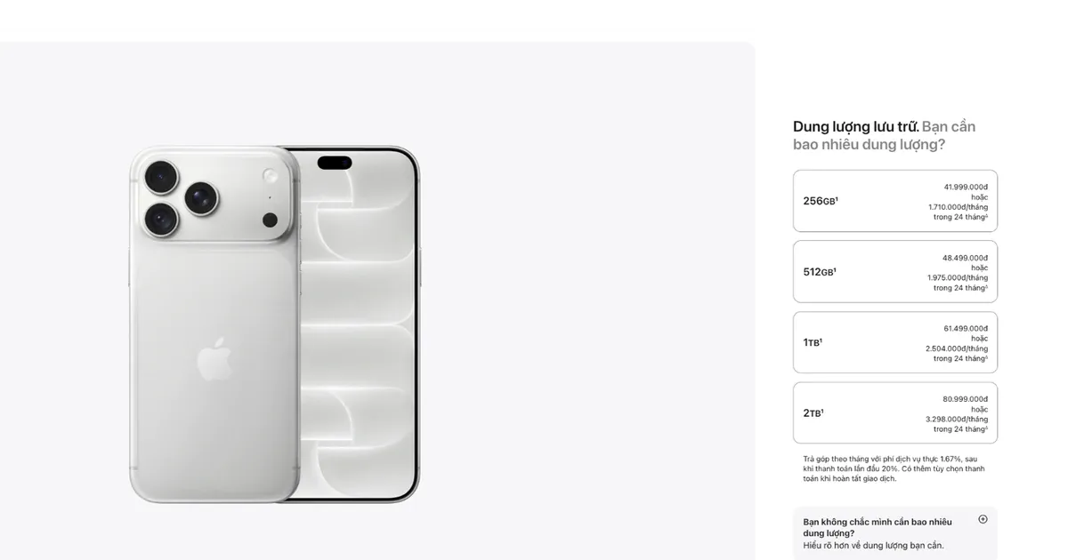 iPhone 18 Pro Max giá bao nhiêu tại Việt Nam?