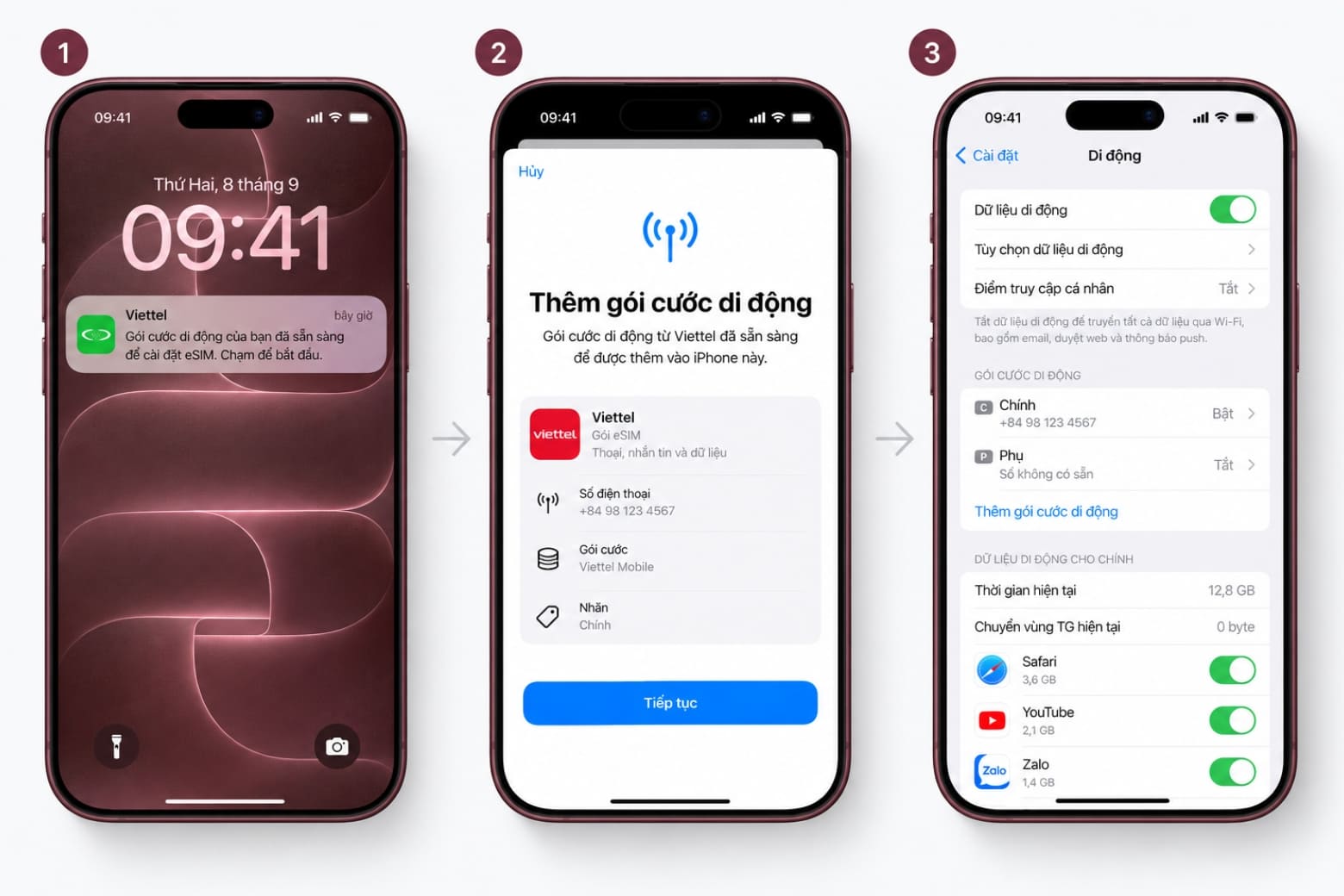 Hướng dẫn cài eSIM trên iPhone 18 Pro Max và so sánh nano SIM