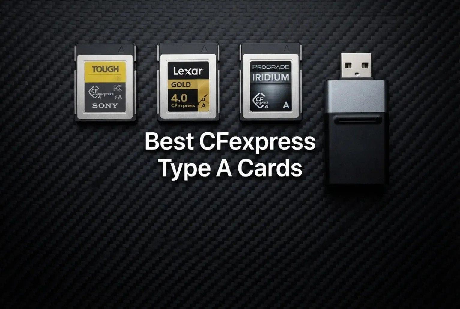 Thẻ nhớ CFexpress Type A và Type B cho quay 8K RAW