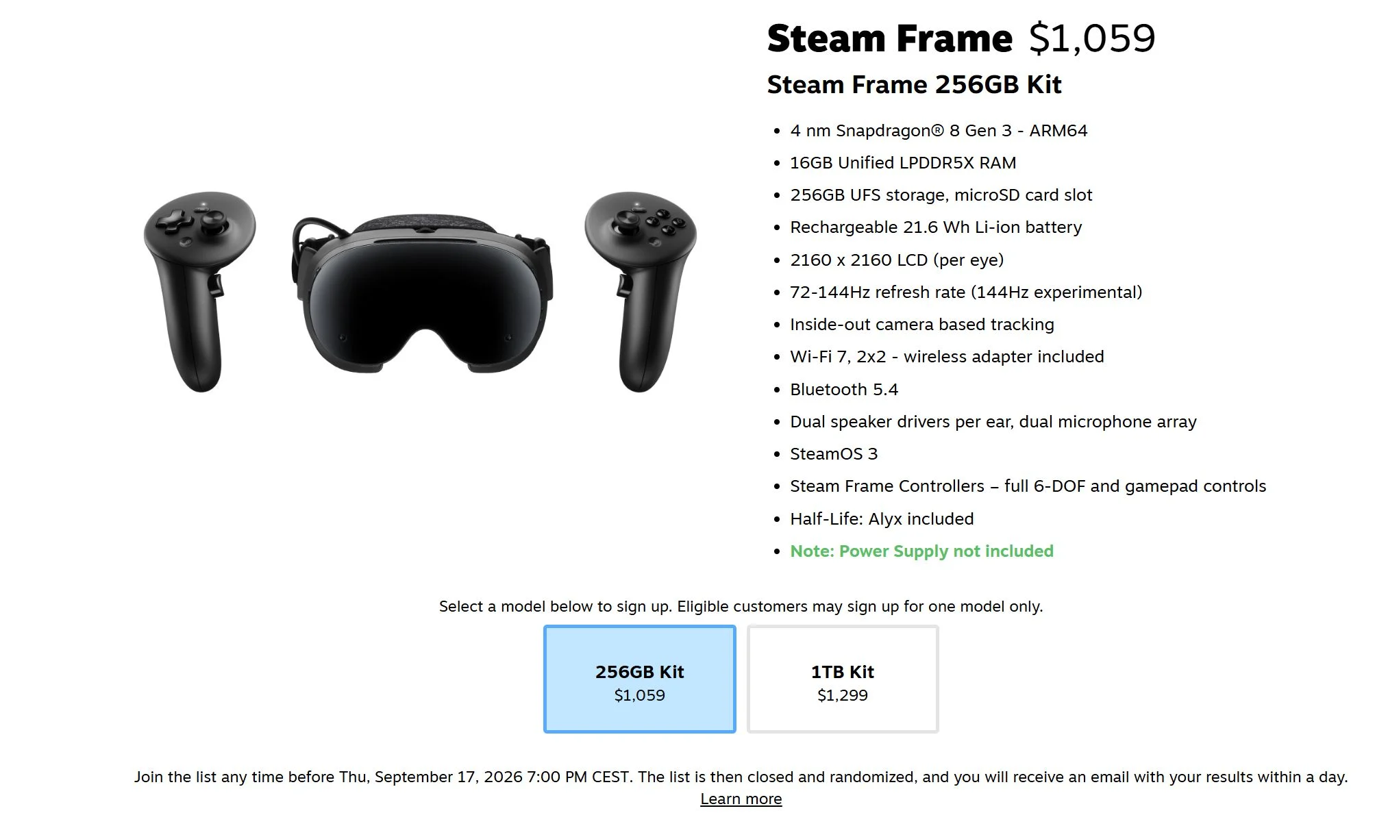 Steam Frame: Harga, Strategi dan Cabaran VR Headset Valve