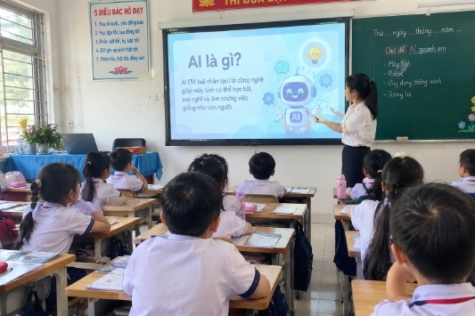 Học sinh lớp 1 ở Hà Nội sẽ học gì về trí tuệ nhân tạo?