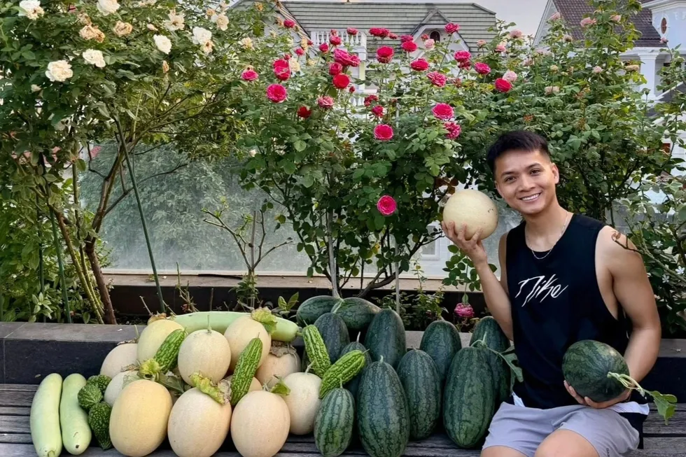 Sân thượng thành vườn xanh tự cấp: hành trình của gia đình Sài Gòn