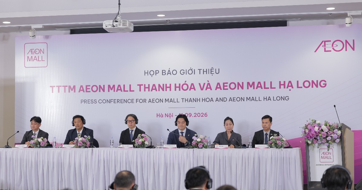 AEON MALL tăng tốc vượt mốc 10 trung tâm tại Việt Nam