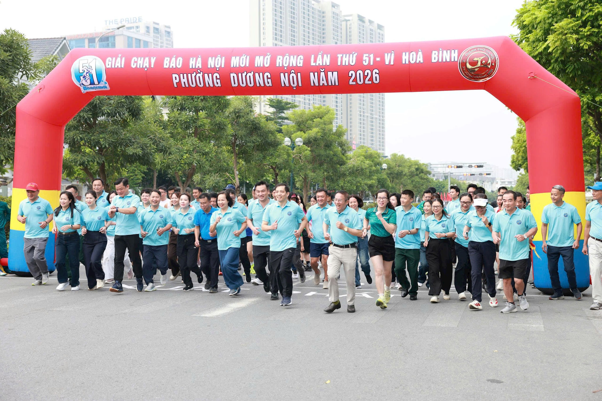 Giải chạy Báo Hànộimới: phong trào lan rộng tới từng phường