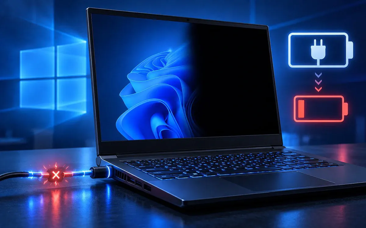 Windows 11 gây lỗi pin laptop: Cách phát hiện và khắc phục khi máy tự ngắt sạc