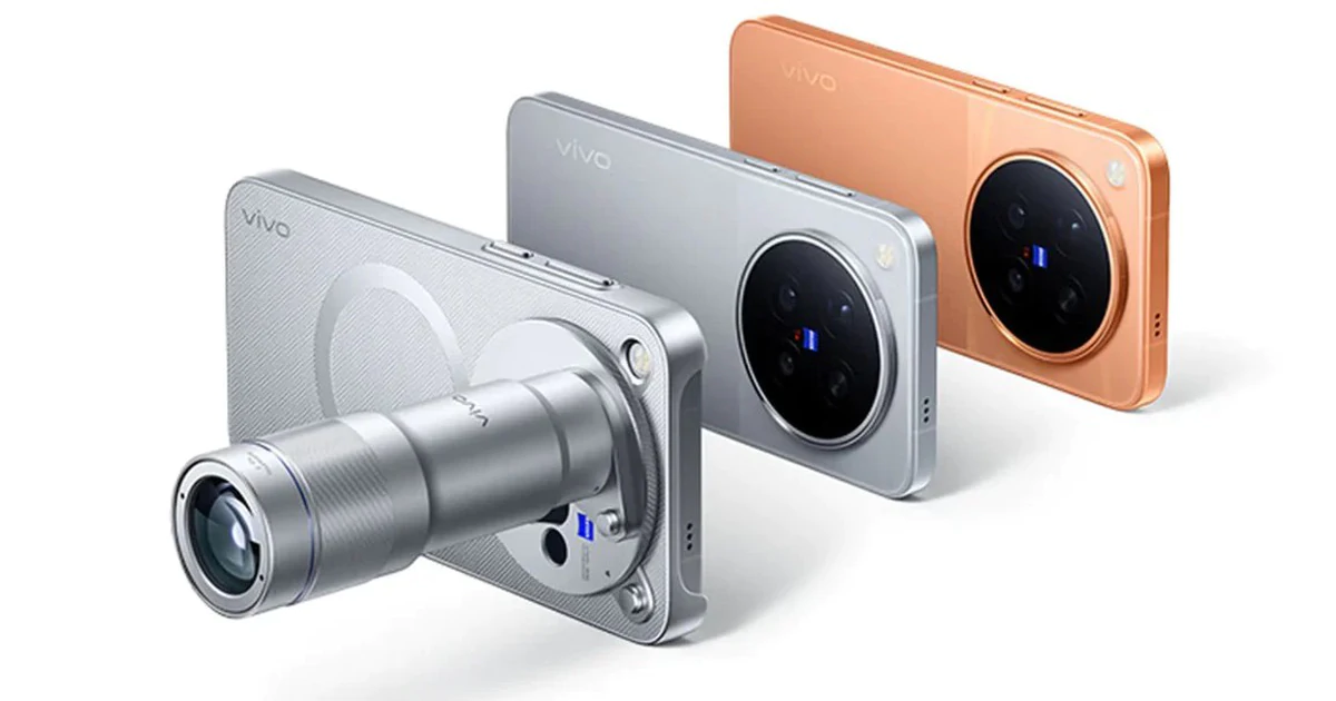 Vivo X500 Pro Max: Cảm biến Sony LoFIC và zoom 400mm nâng trần nhiếp ảnh di động
