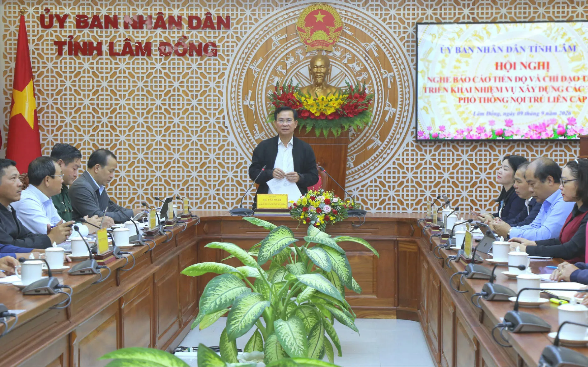 Lâm Đồng tăng tốc giải ngân vốn công và hoàn thành các trường nội trú biên giới