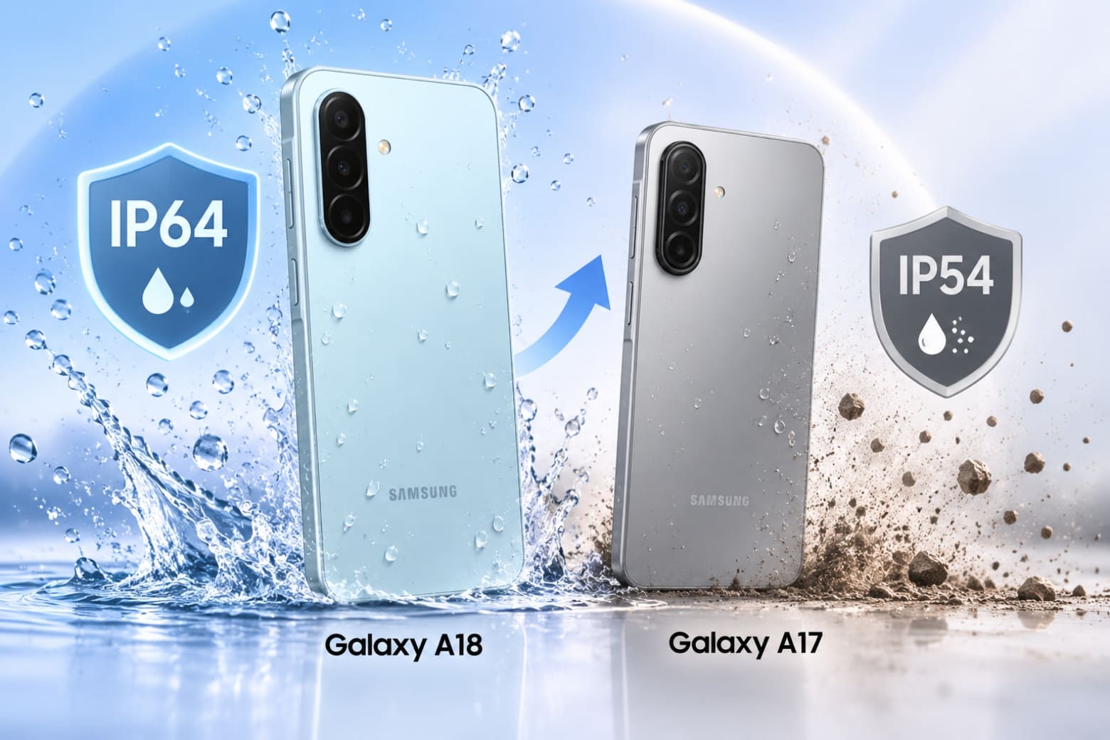 Galaxy A18 4G so sánh Galaxy A17: nên chờ hay mua luôn?