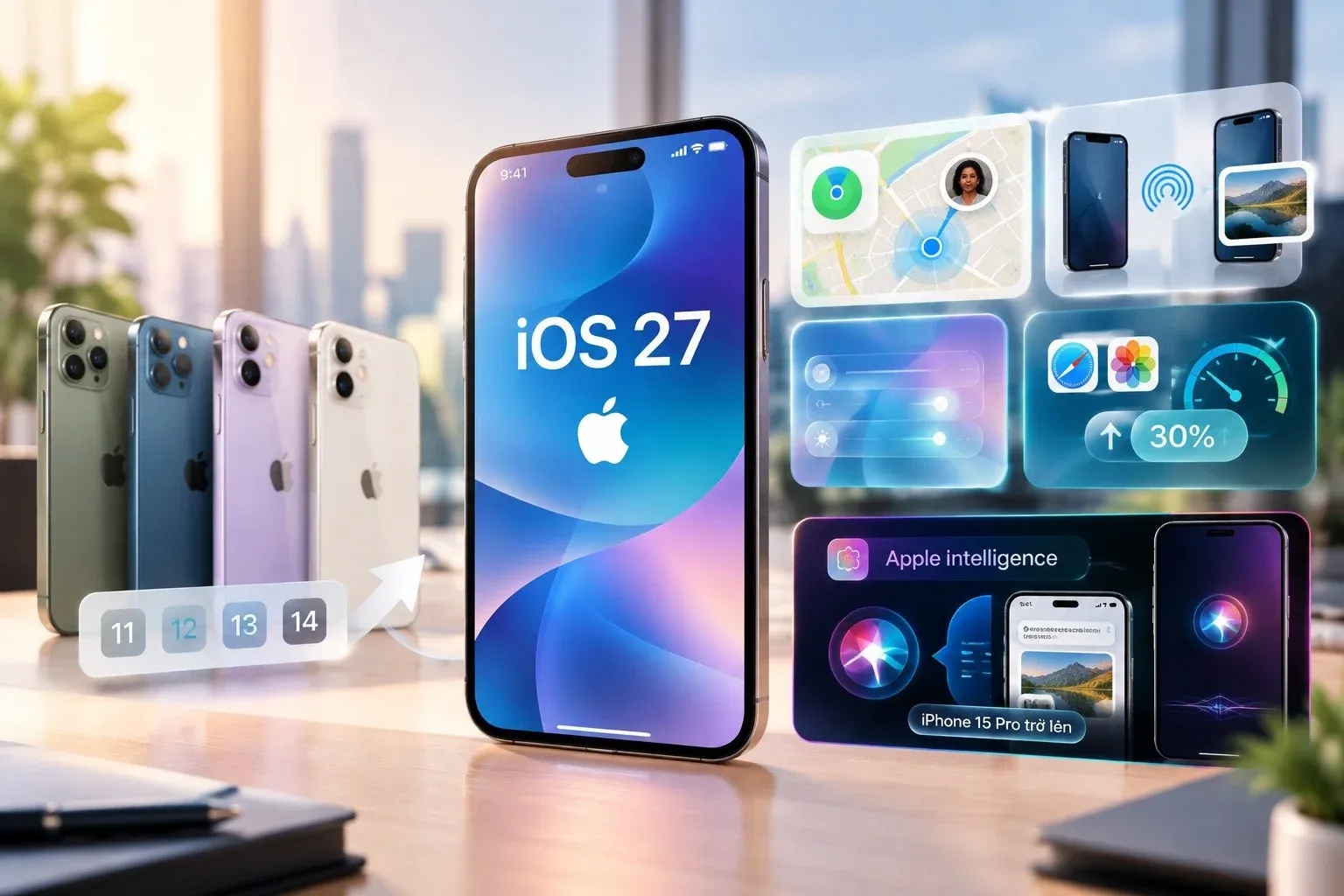 iOS 27 trên iPhone cũ: nên nâng cấp hay chờ AI?