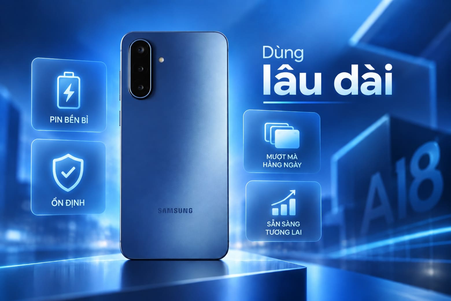 Samsung Galaxy A18: Hiệu năng Exynos 1610 có đủ cho mỗi ngày và game?