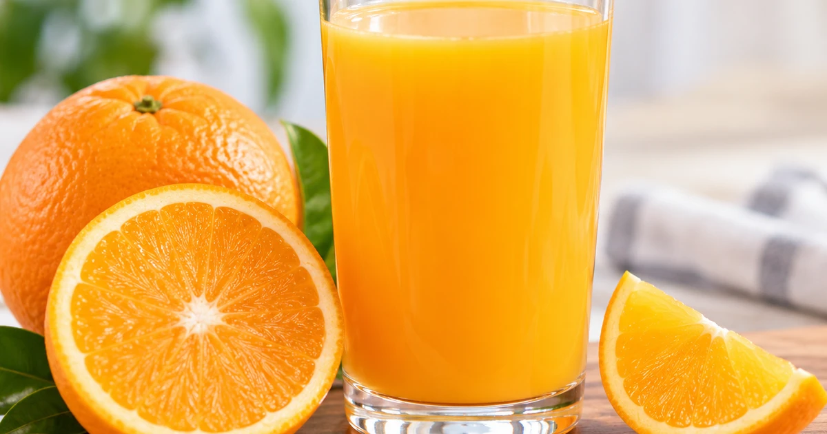 Một ly nước cam mỗi ngày: chiếc “khiên” nhẹ cho sức khỏe tinh thần