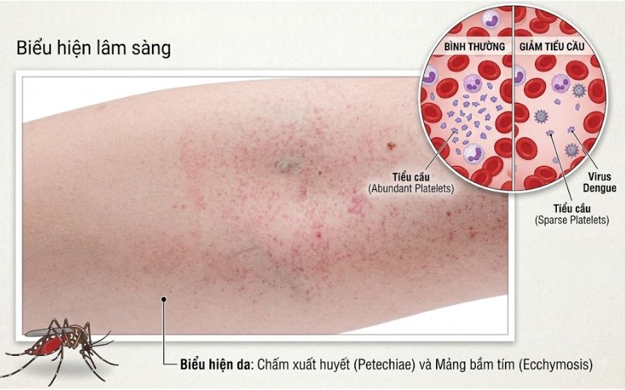 Tại sao sốt xuất huyết vẫn nguy hiểm khi đã hạ sốt