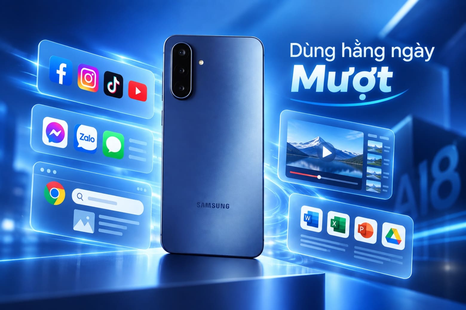 Samsung Galaxy A18 với Helio G99: hiệu năng có đáng chọn?