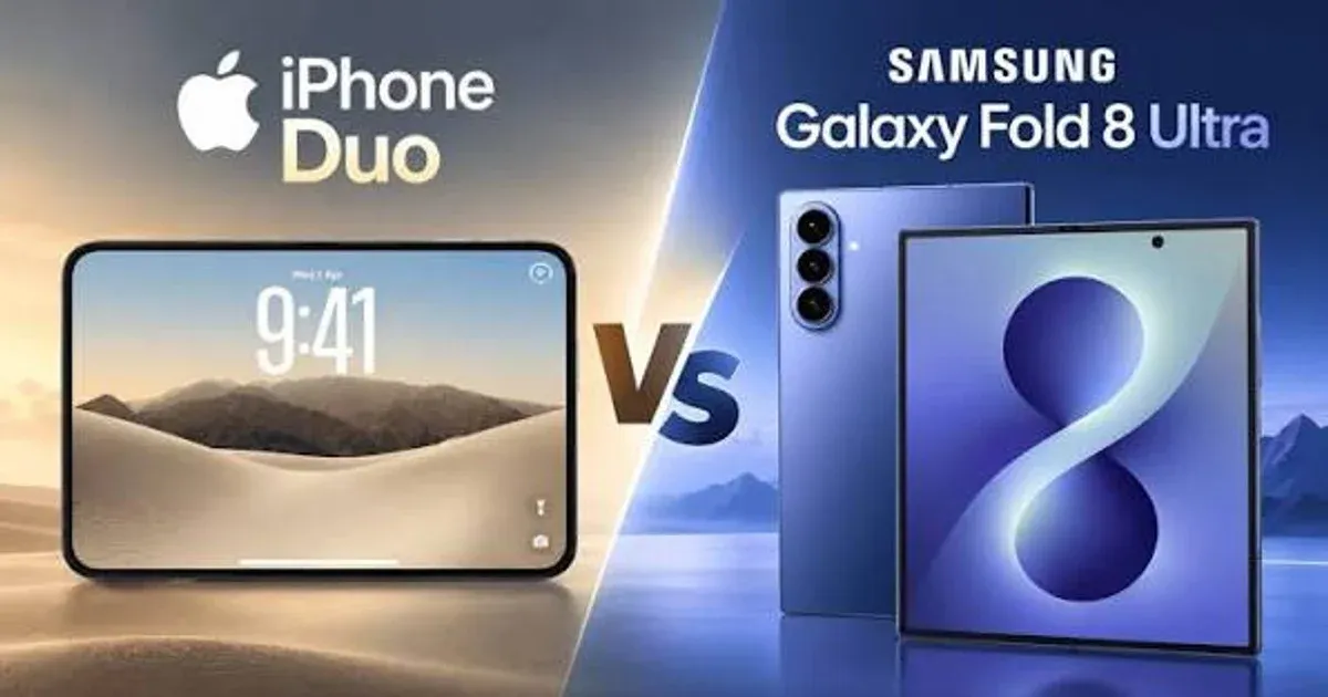 iPhone Duo đối đầu Galaxy Z Fold8 Ultra: Nên chọn máy nào?