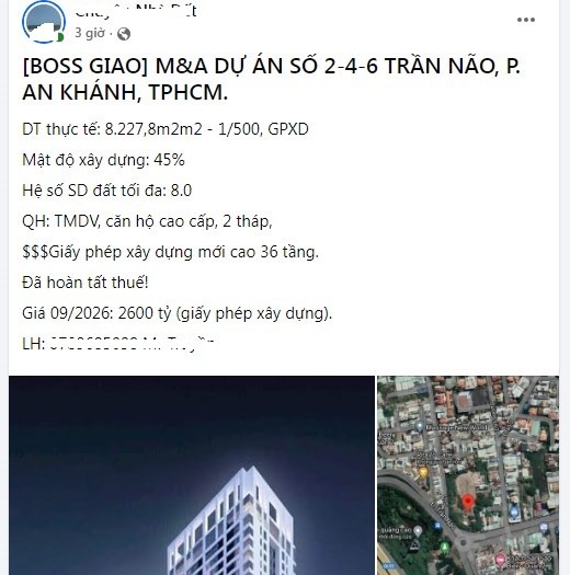Dự án 7.500 tỷ ở khu Nam: cú hích mới cho phường Tân Thuận