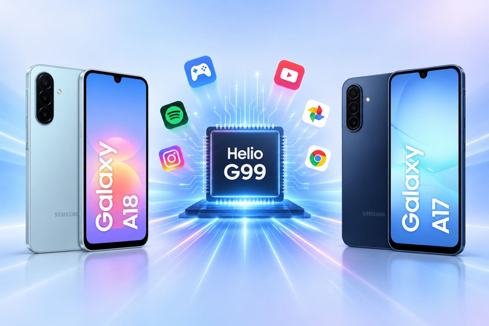 Galaxy A18 4G so sánh Galaxy A17: nên chờ hay mua luôn?