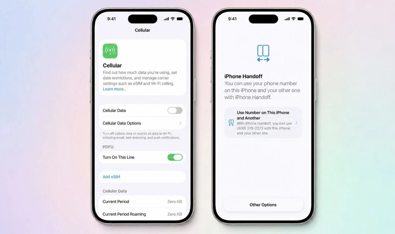 iPhone Handoff: một số điện thoại, hai iPhone và câu chuyện phí dịch vụ