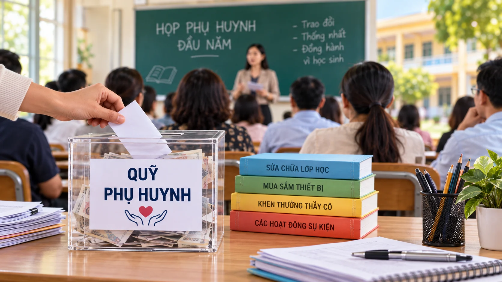 Quỹ Ban đại diện cha mẹ bị cấm: Phụ huynh cần làm gì?