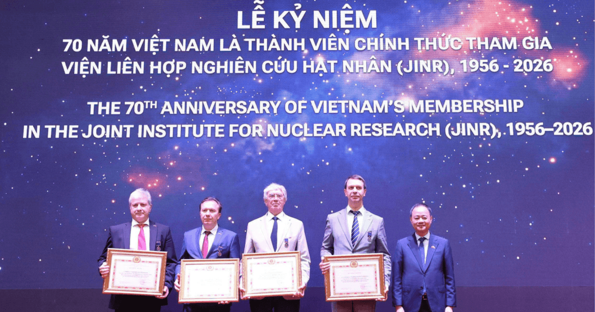 70 năm hợp tác hạt nhân Việt Nam-JINR: Bước ngoặt phòng thí nghiệm gia tốc chung