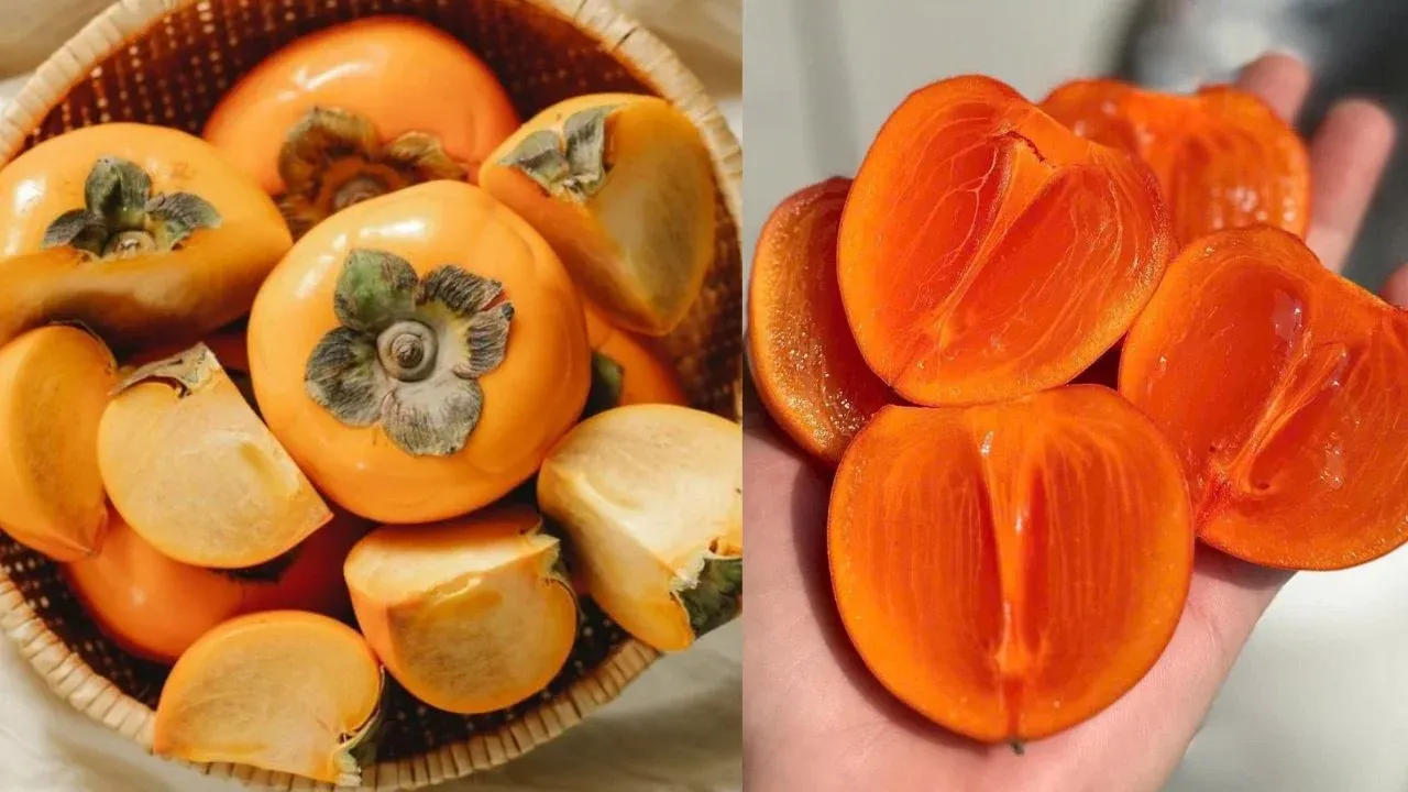 Quả hồng mùa này: chọn và ăn đúng để tốt tim mạch, tiêu hóa