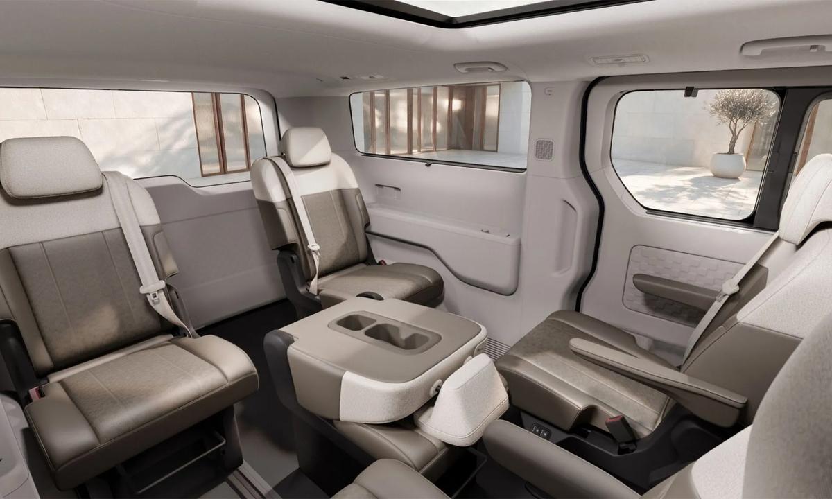 Kia PV7 chính thức ra mắt: xe van điện thách thức Ford E-Transit